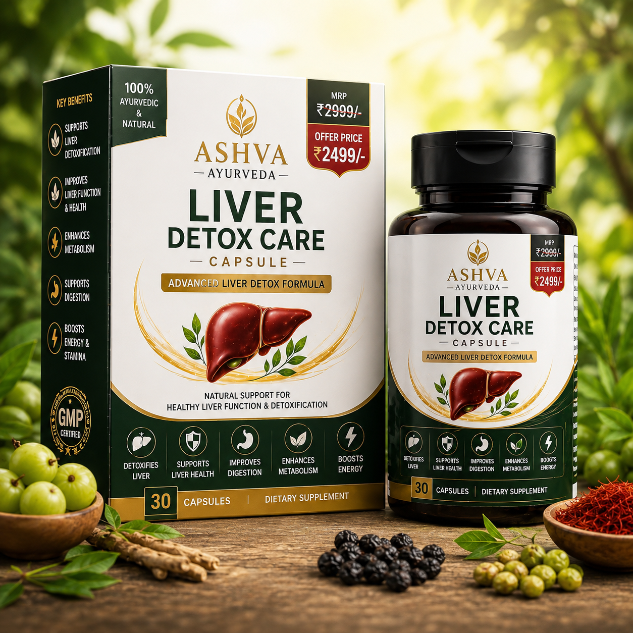Liver Detox care | Ayurvedic Liver Detox Capsules
