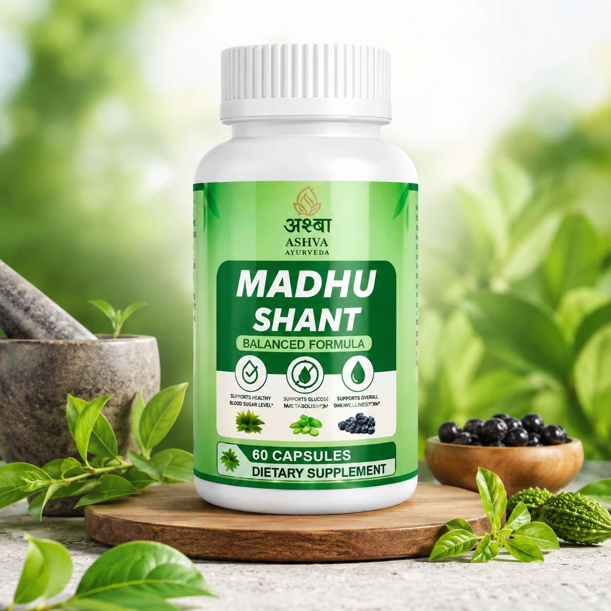 Madhu Shant Diabetes Support Caps